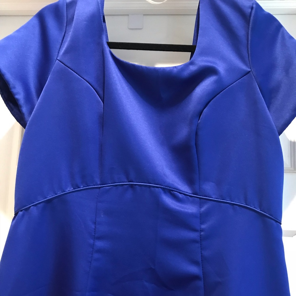 Blue choir dress Sz 10